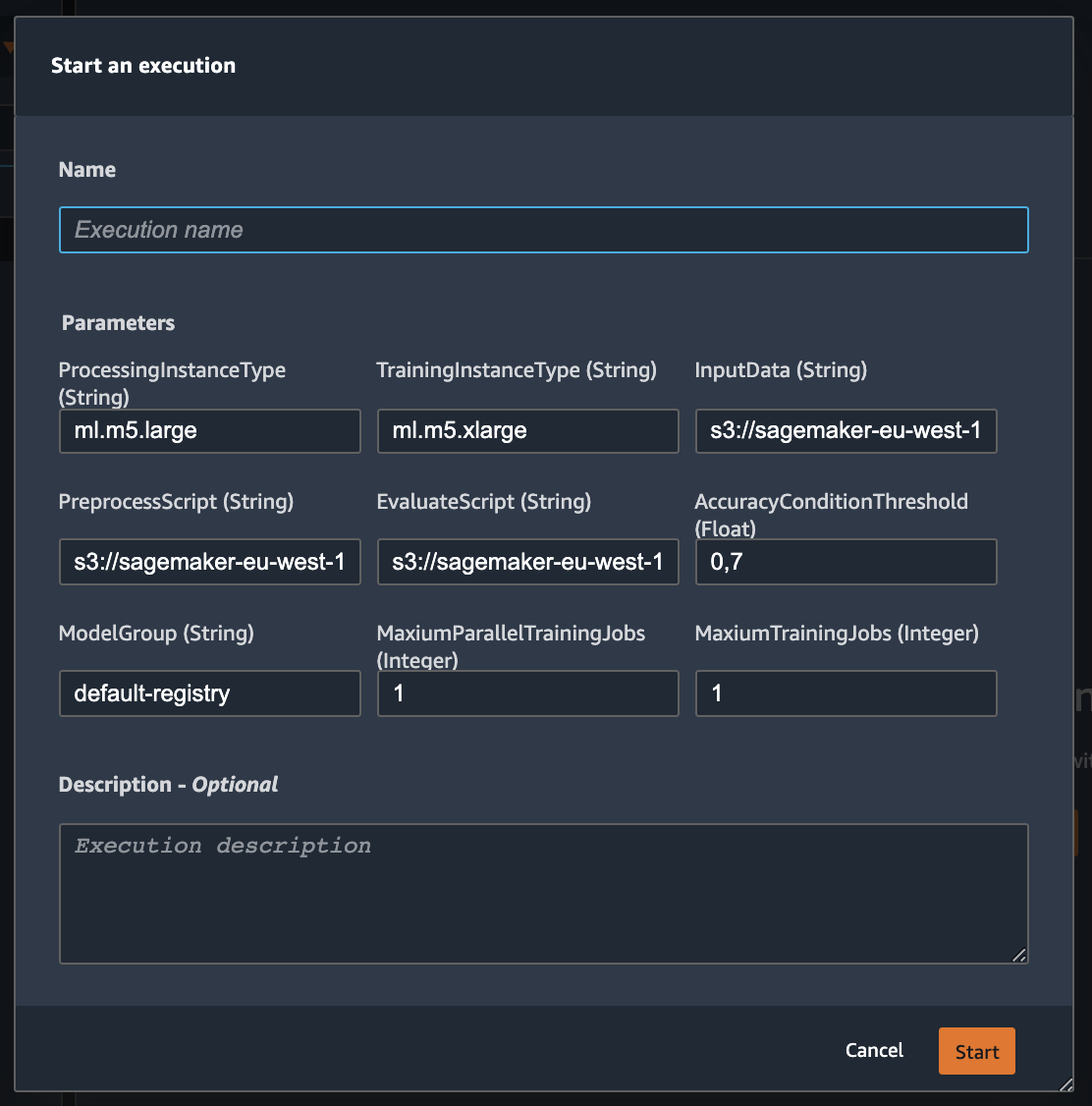 Trigger pipeline from Studio